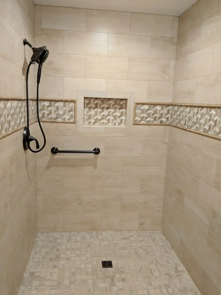 custom showers